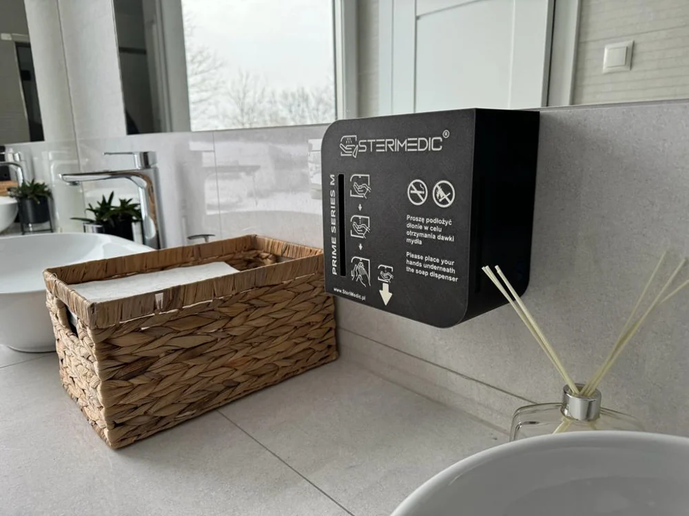 Another installation of our soap dispensers