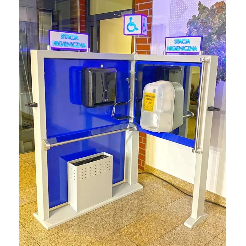 Sterimedic accessible hygiene station