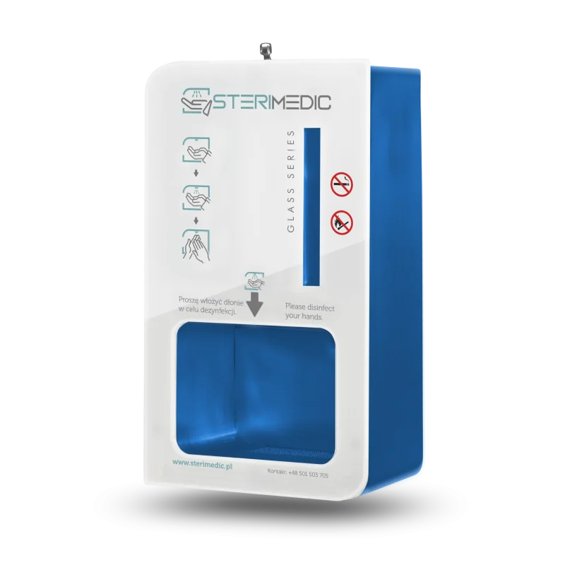 Sterimedic Glass Series — White / Blue